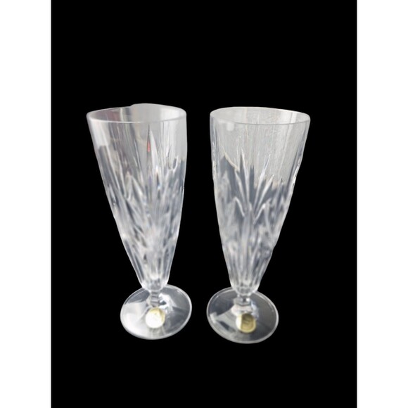 Princess House Pilsner Beer Glasses 2-Piece Set - Picture 1 of 3